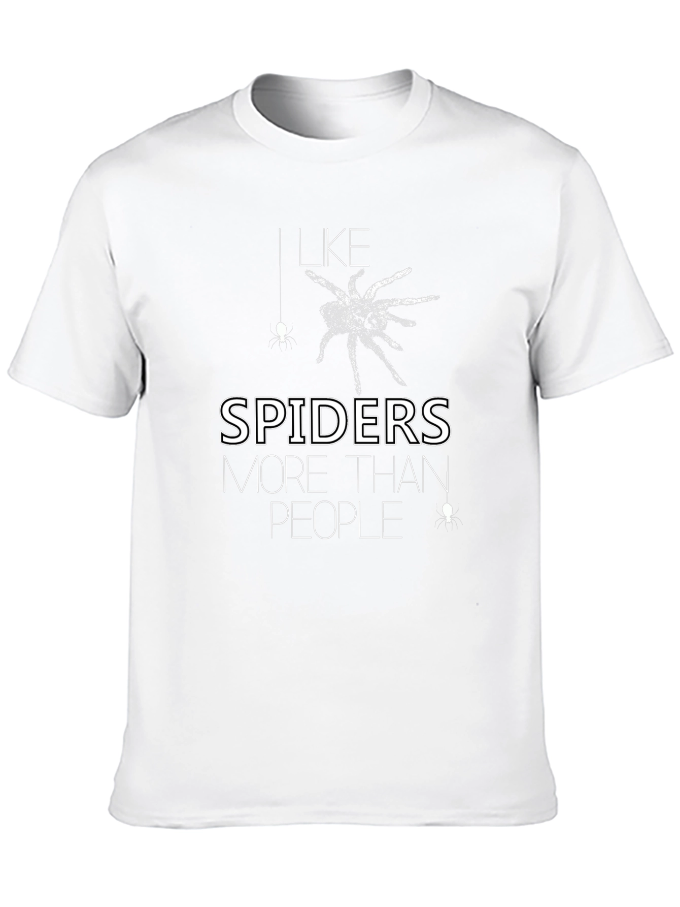 I Like Spiders More Than People T-Shirt