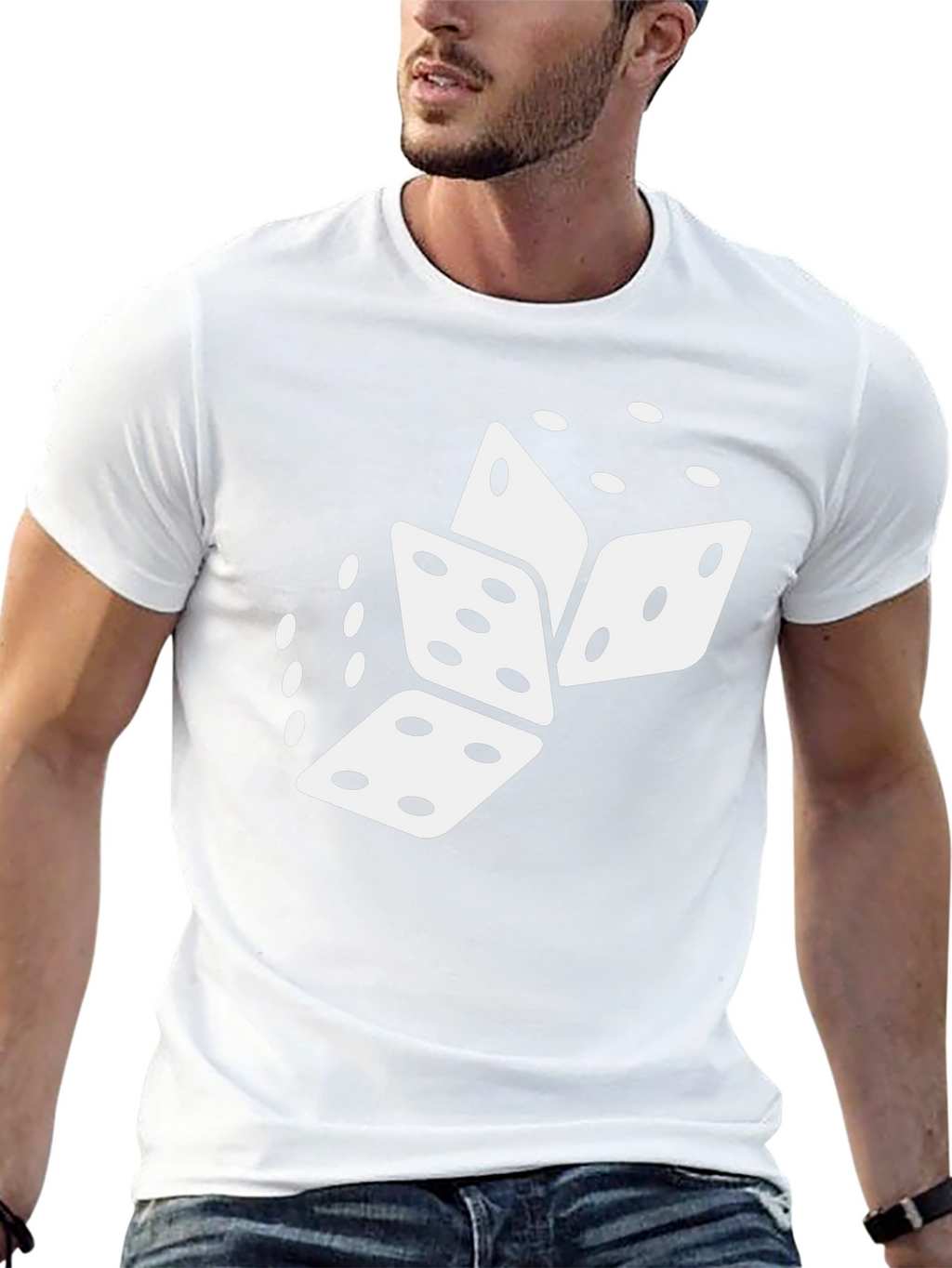 Dice Graphic T-Shirt - Lucky Tee