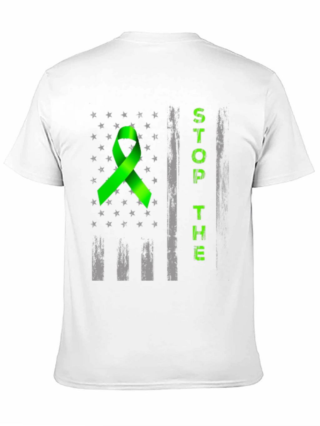 Stop the Hate Awareness Ribbon Graphic Tee