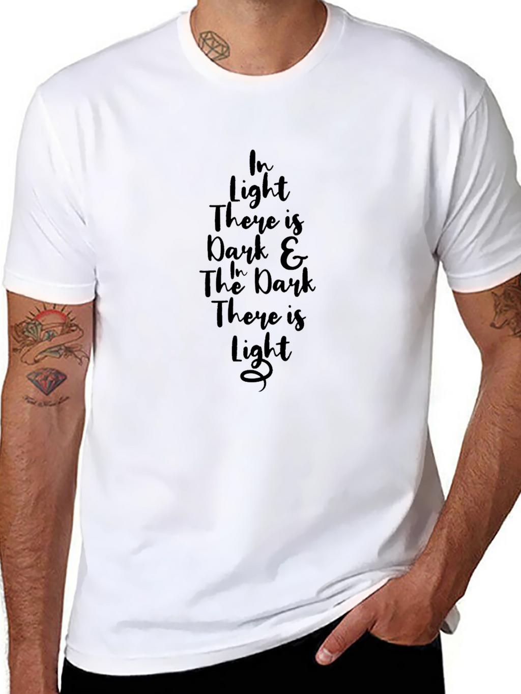 In Light & Dark Graphic T-Shirt