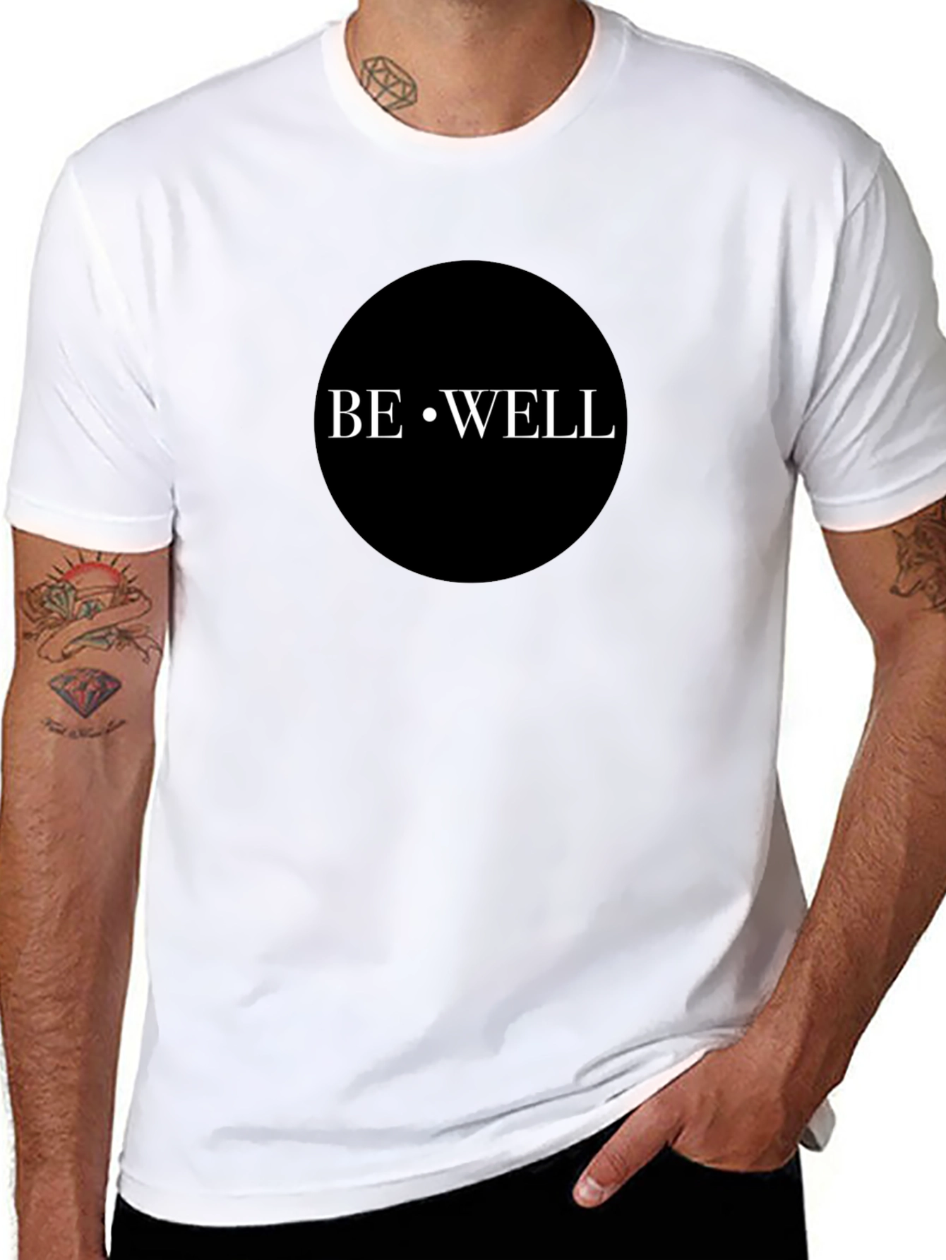 Be Well Graphic Tee - Stylish Wellness T-Shirt