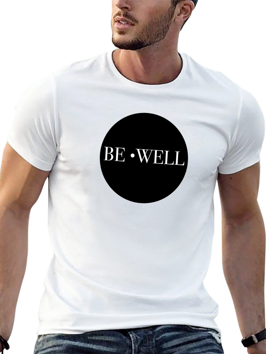 Be Well Graphic Tee - Stylish Wellness T-Shirt