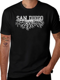 San Diego Roots Black T-Shirt