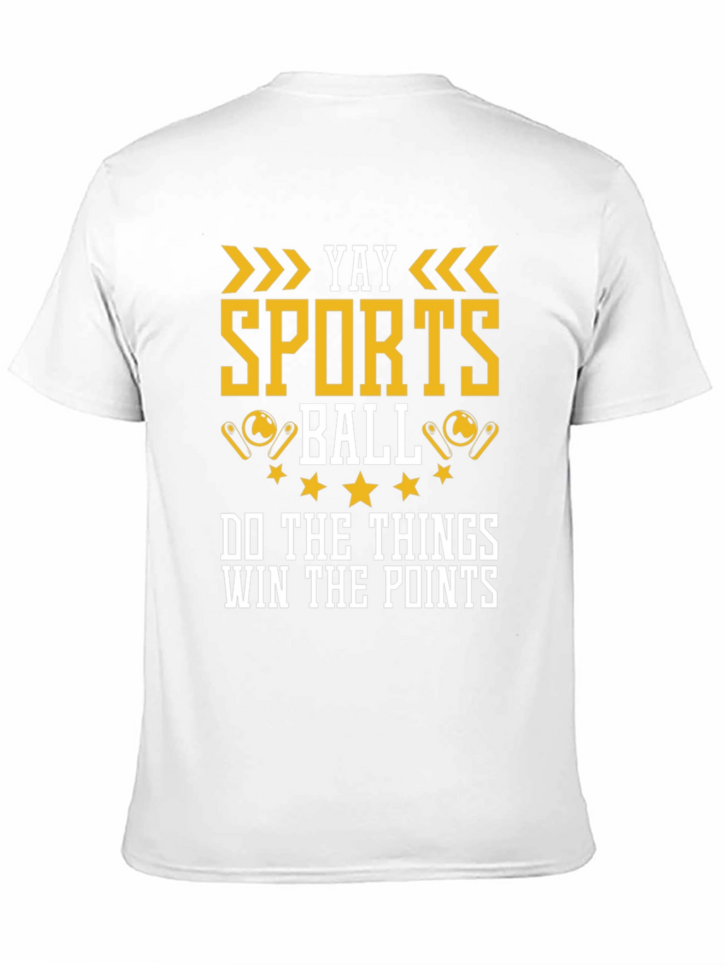 Yay Sports Ball Graphic T-Shirt