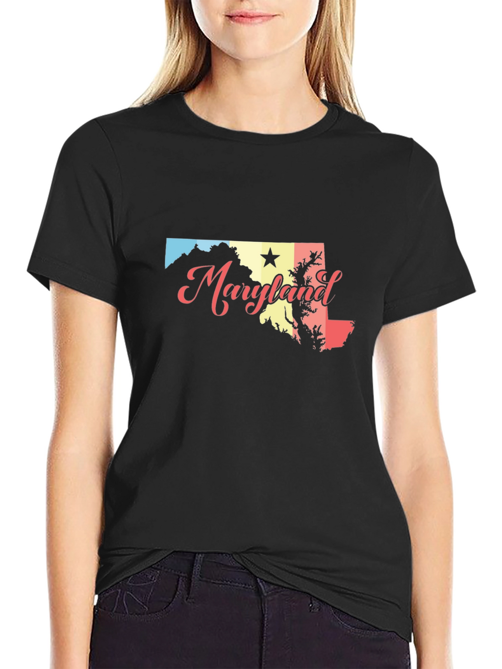 Maryland State Flag Graphic Tee
