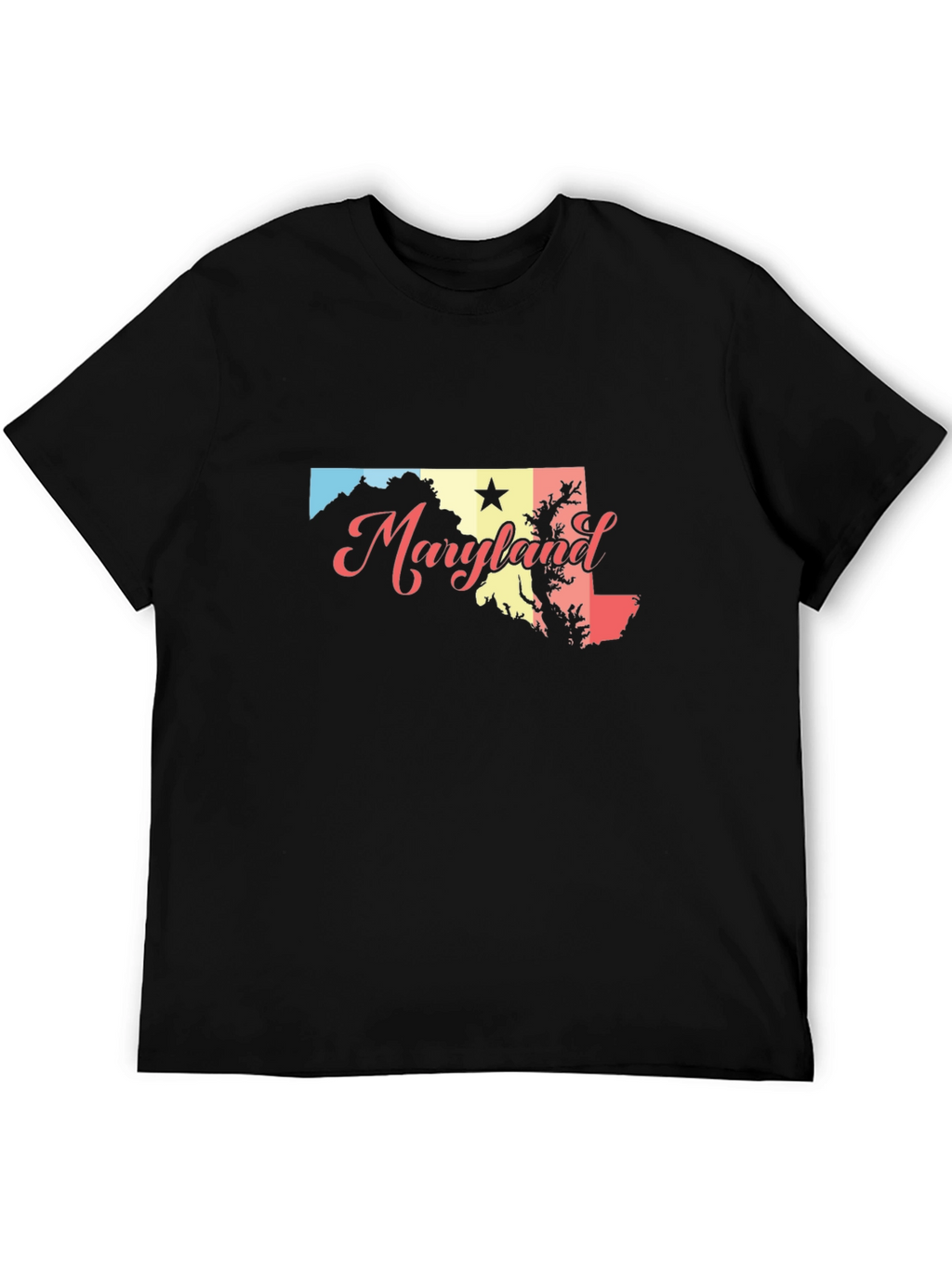 Maryland State Flag Graphic Tee