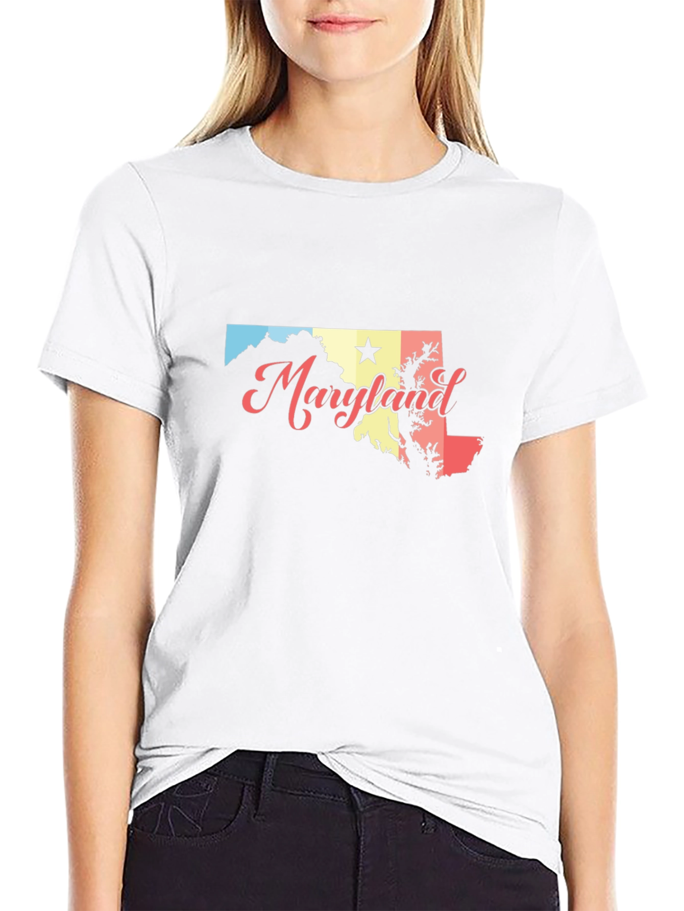 Maryland State Flag Graphic Tee