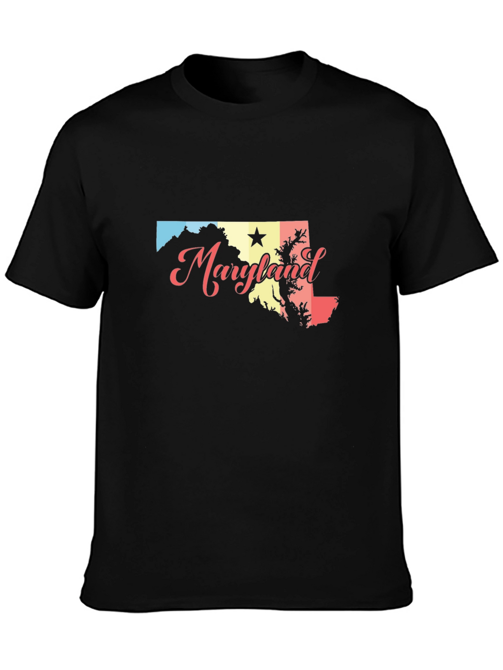 Maryland State Flag Graphic Tee