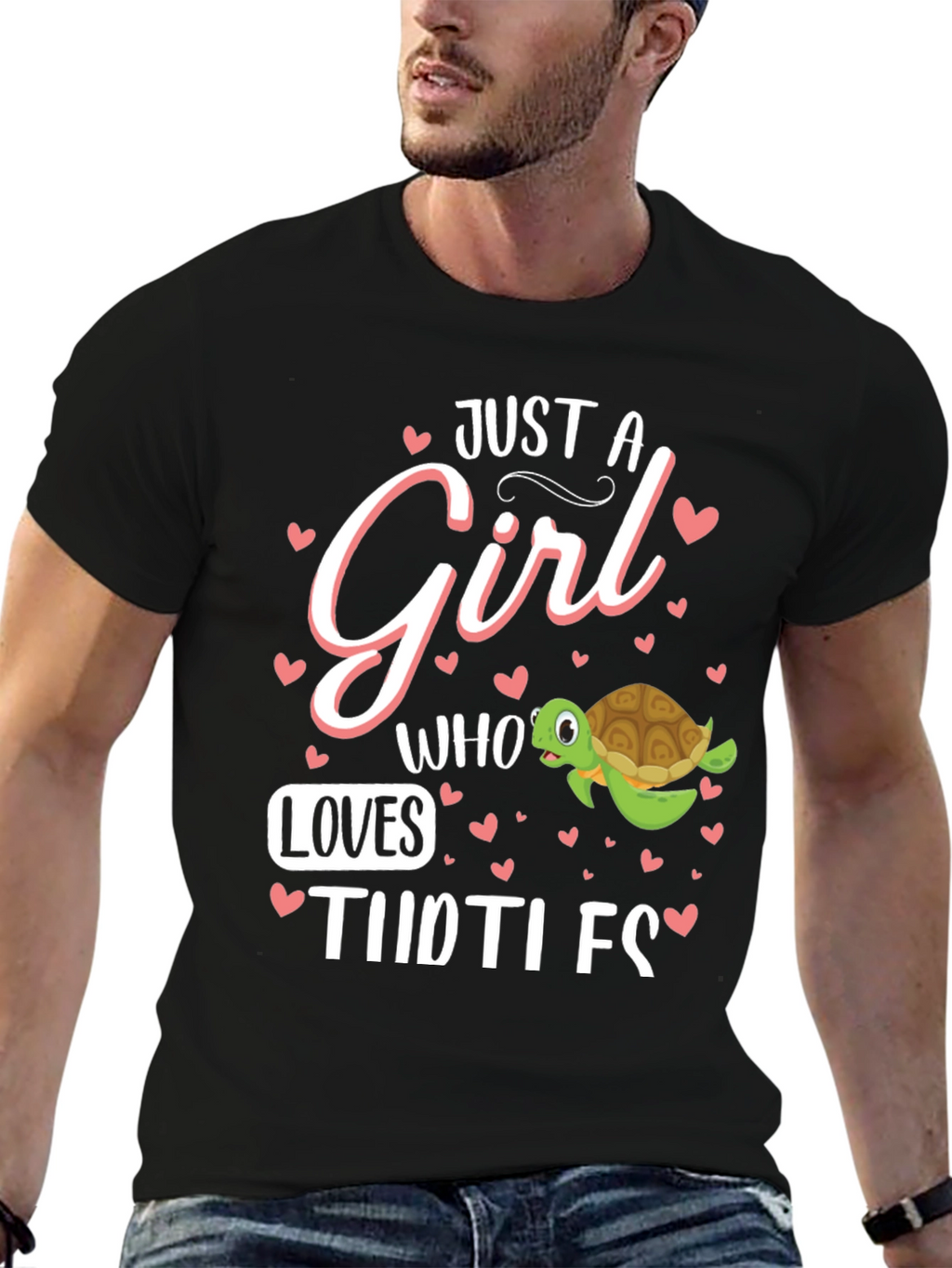 Just A Girl Who Loves Turtles T-Shirt
