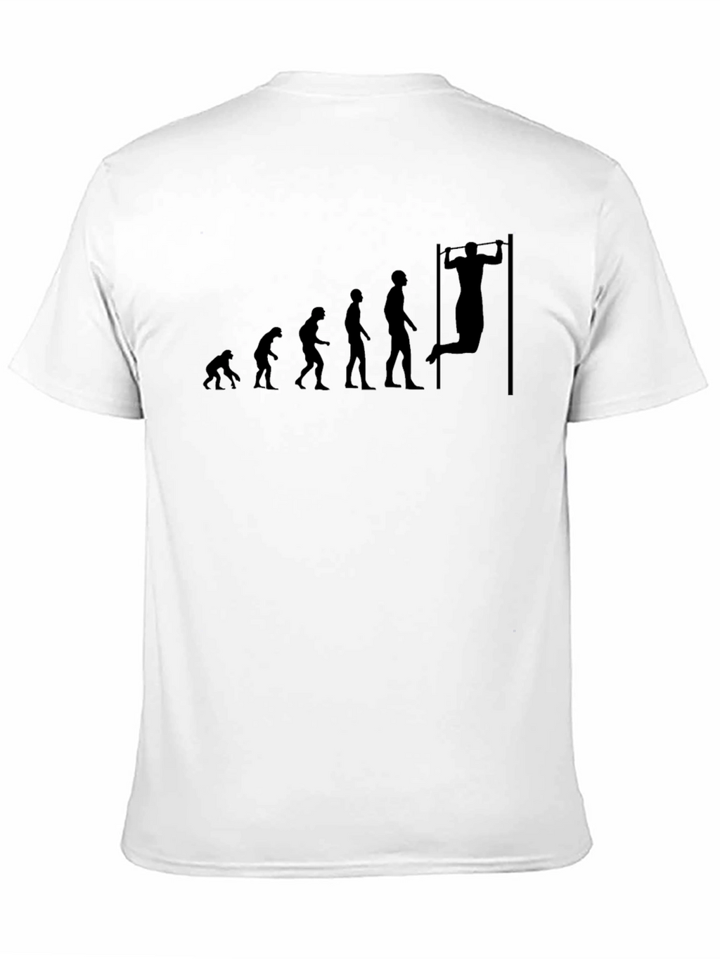 Evolution Pull-Up Black Graphic T-Shirt