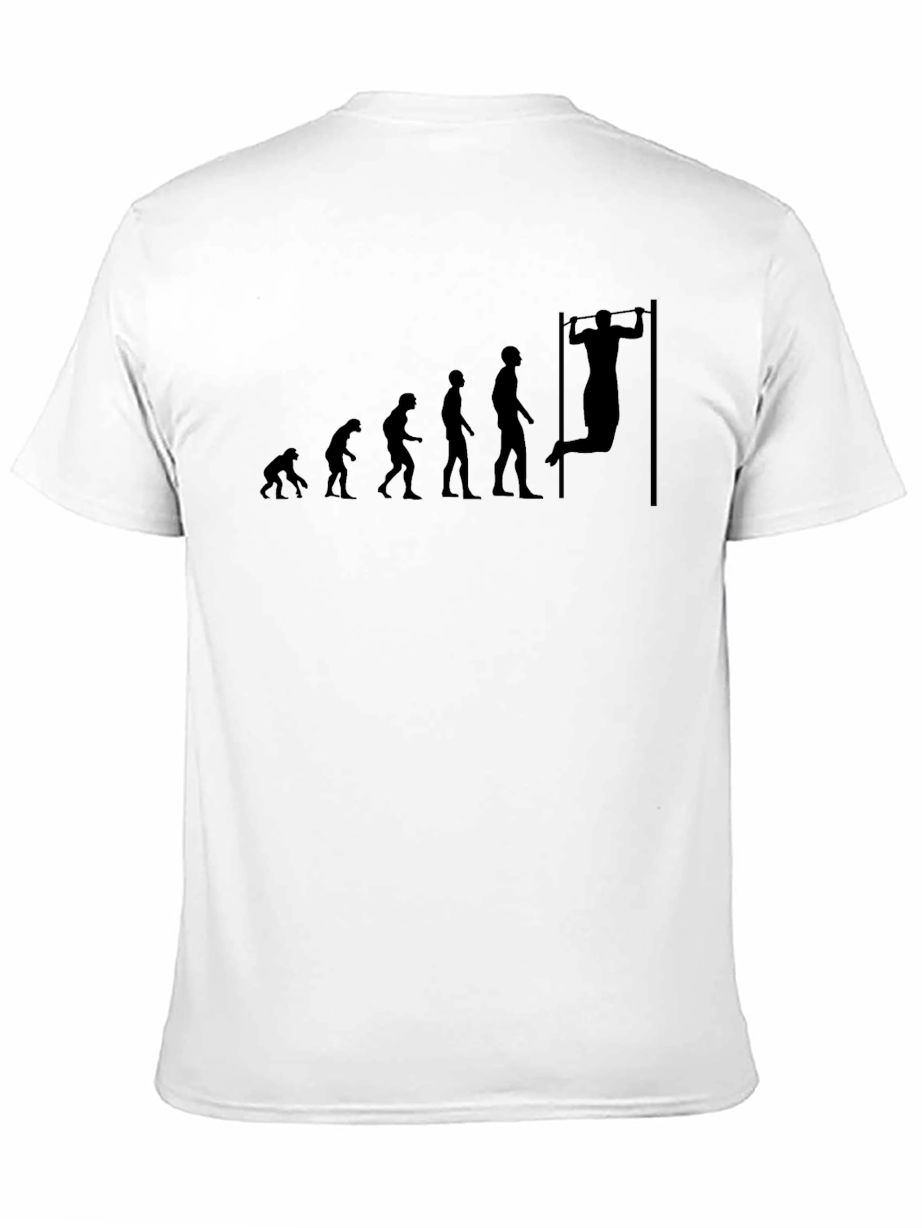 Evolution Pull-Up Black Graphic T-Shirt