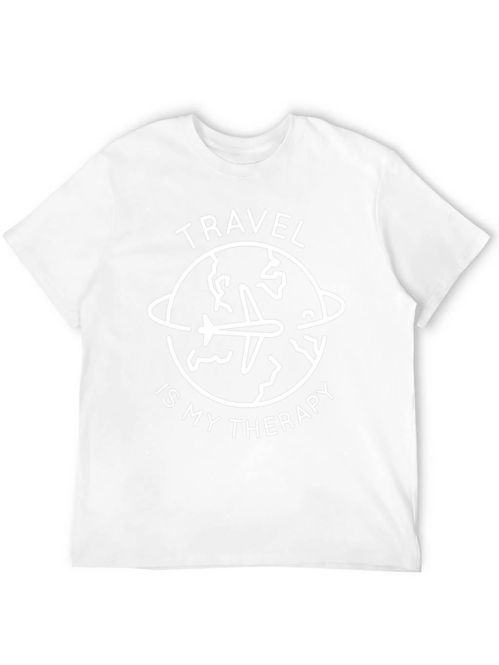 Travel is My Therapy Graphic T-Shirt