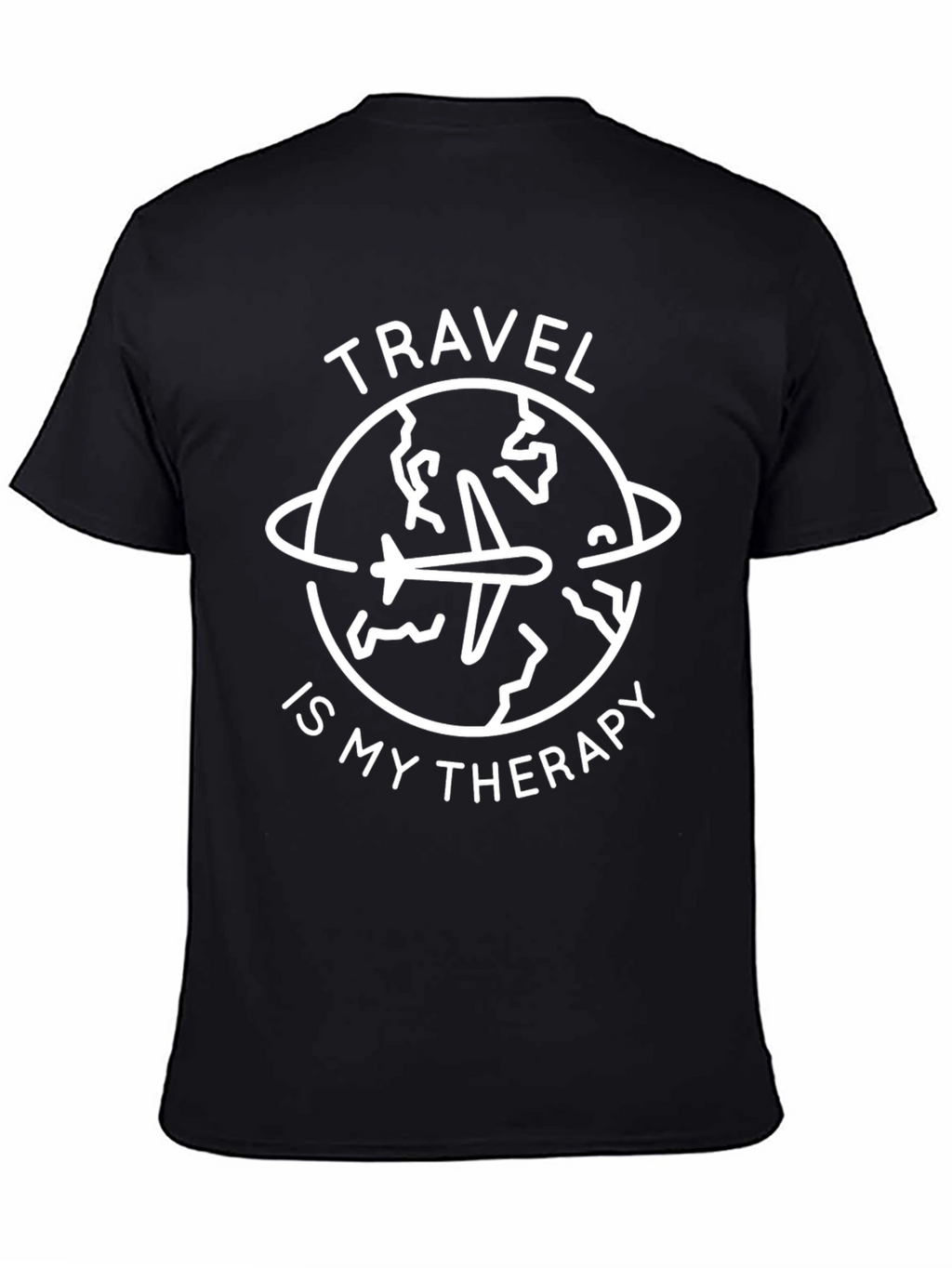 Travel is My Therapy Graphic T-Shirt
