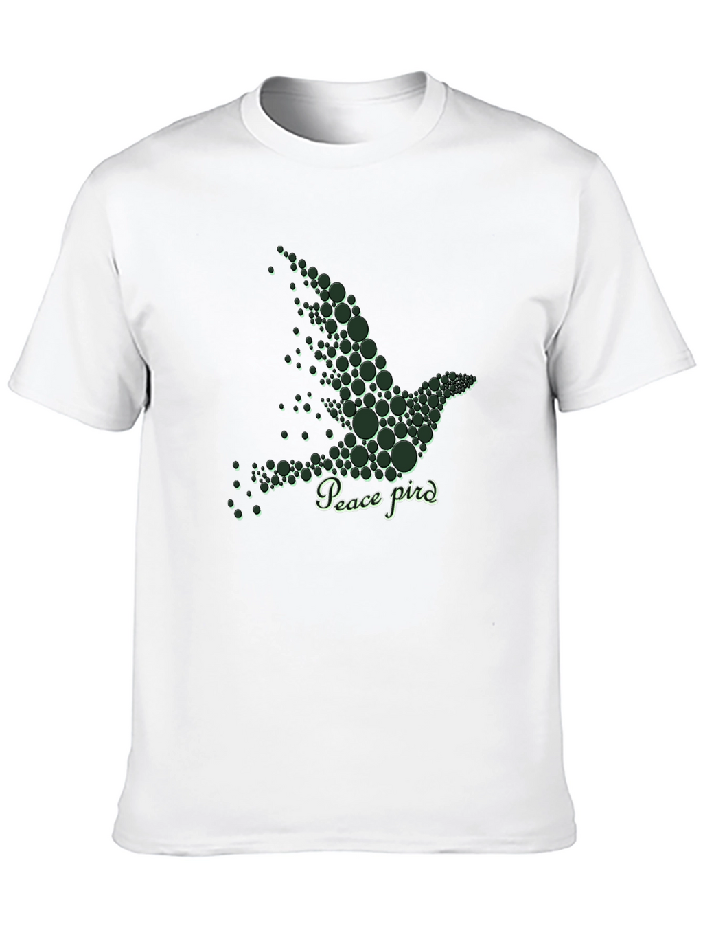 Peace Bird Graphic Tee - Stylish Comfort