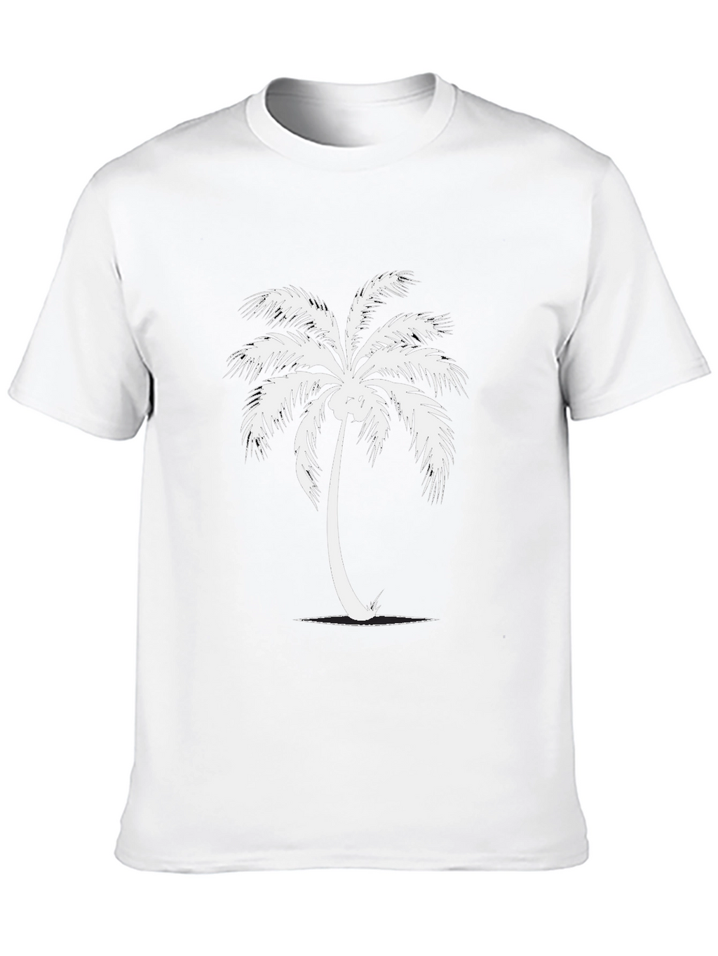 Black Palm Tree Graphic T-Shirt