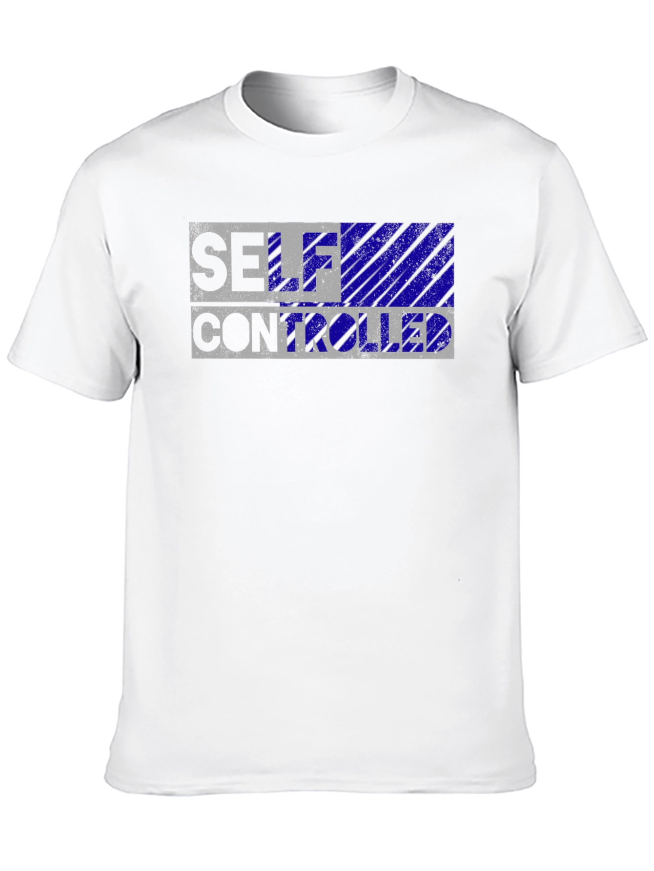 Self Controlled Black T-Shirt
