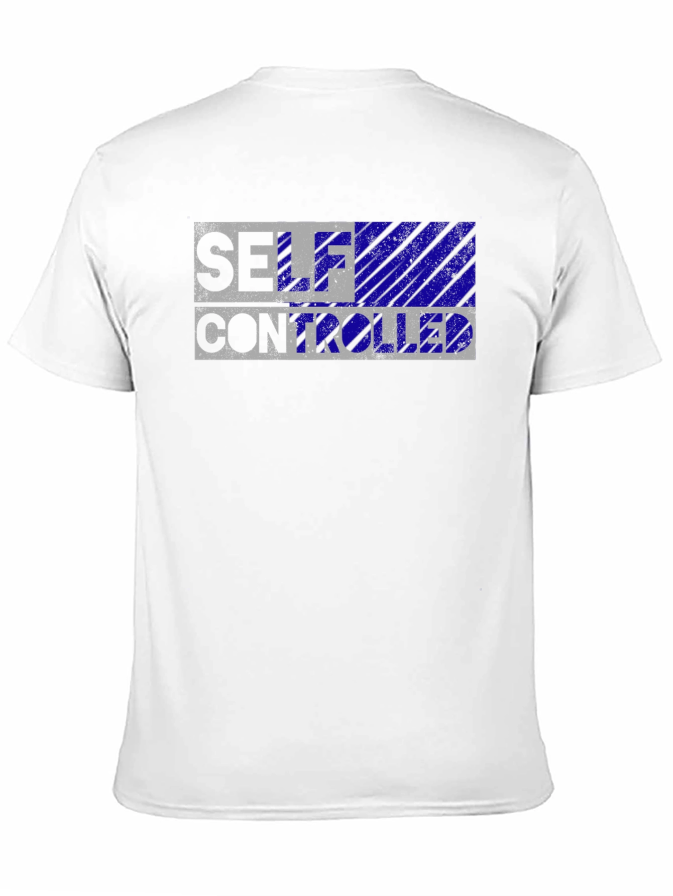 Self Controlled Black T-Shirt