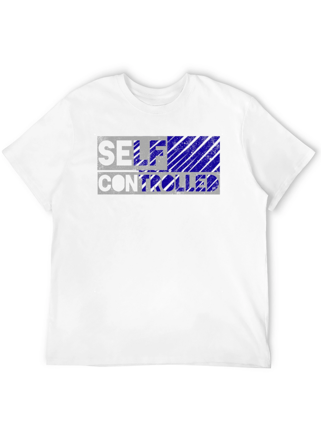 Self Controlled Black T-Shirt