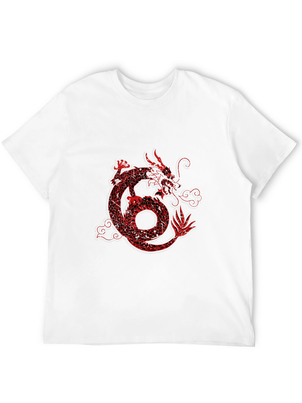 Dragon Graphic Tee - Red Dragon Design