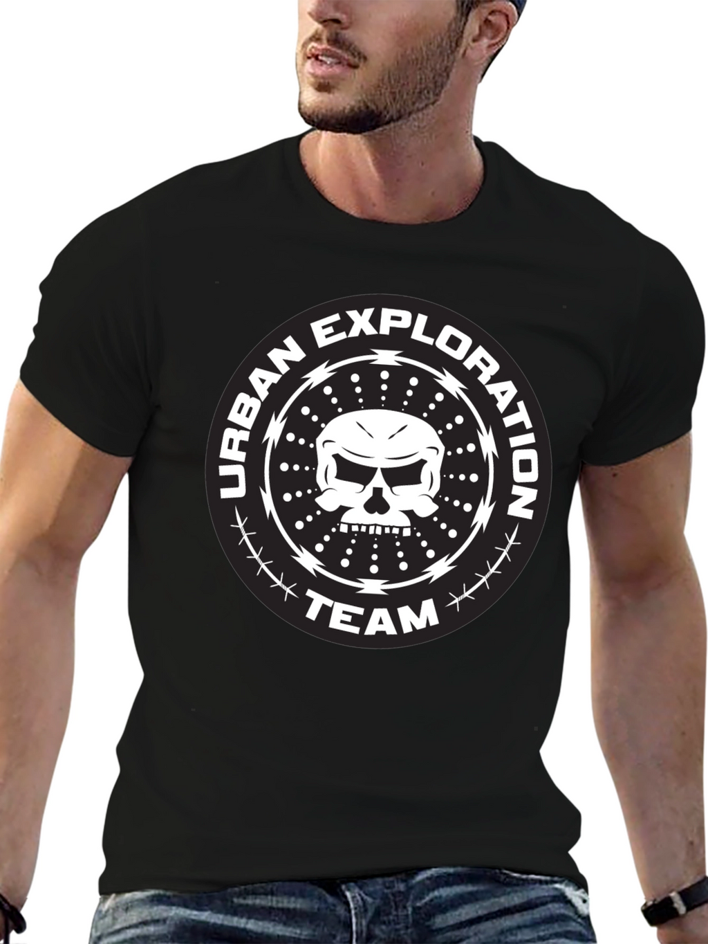 Urban Exploration Team Black T-Shirt