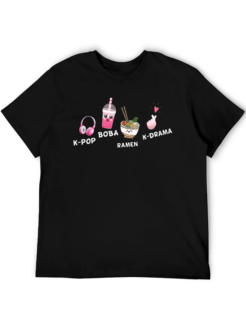 K-Pop Boba Ramen K-Drama T-Shirt
