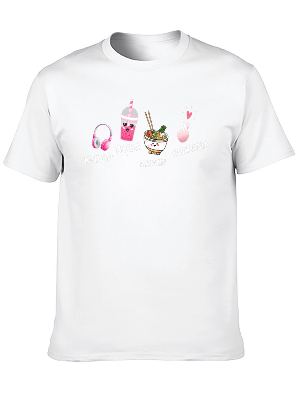 K-Pop Boba Ramen K-Drama T-Shirt