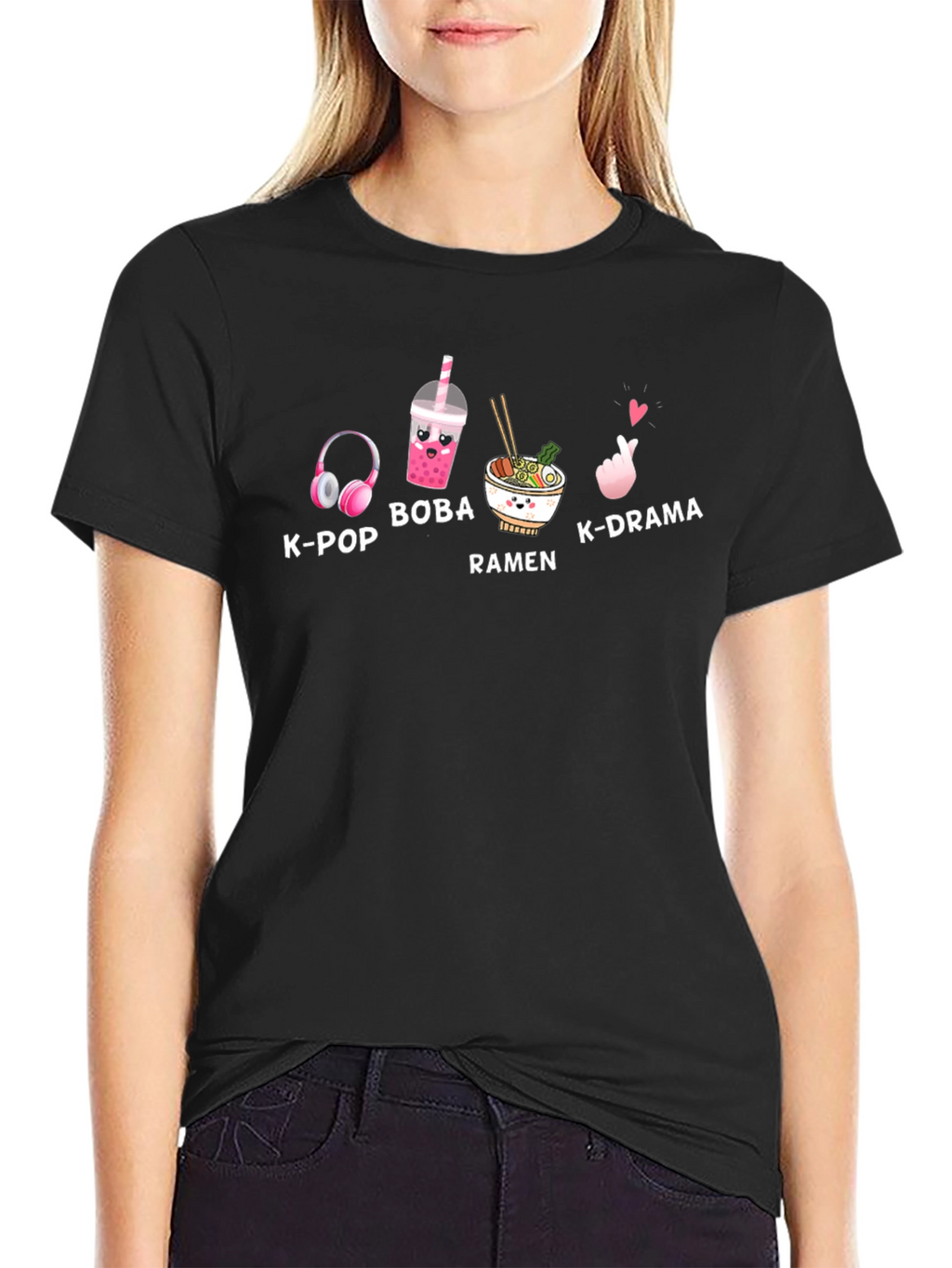 K-Pop Boba Ramen K-Drama T-Shirt