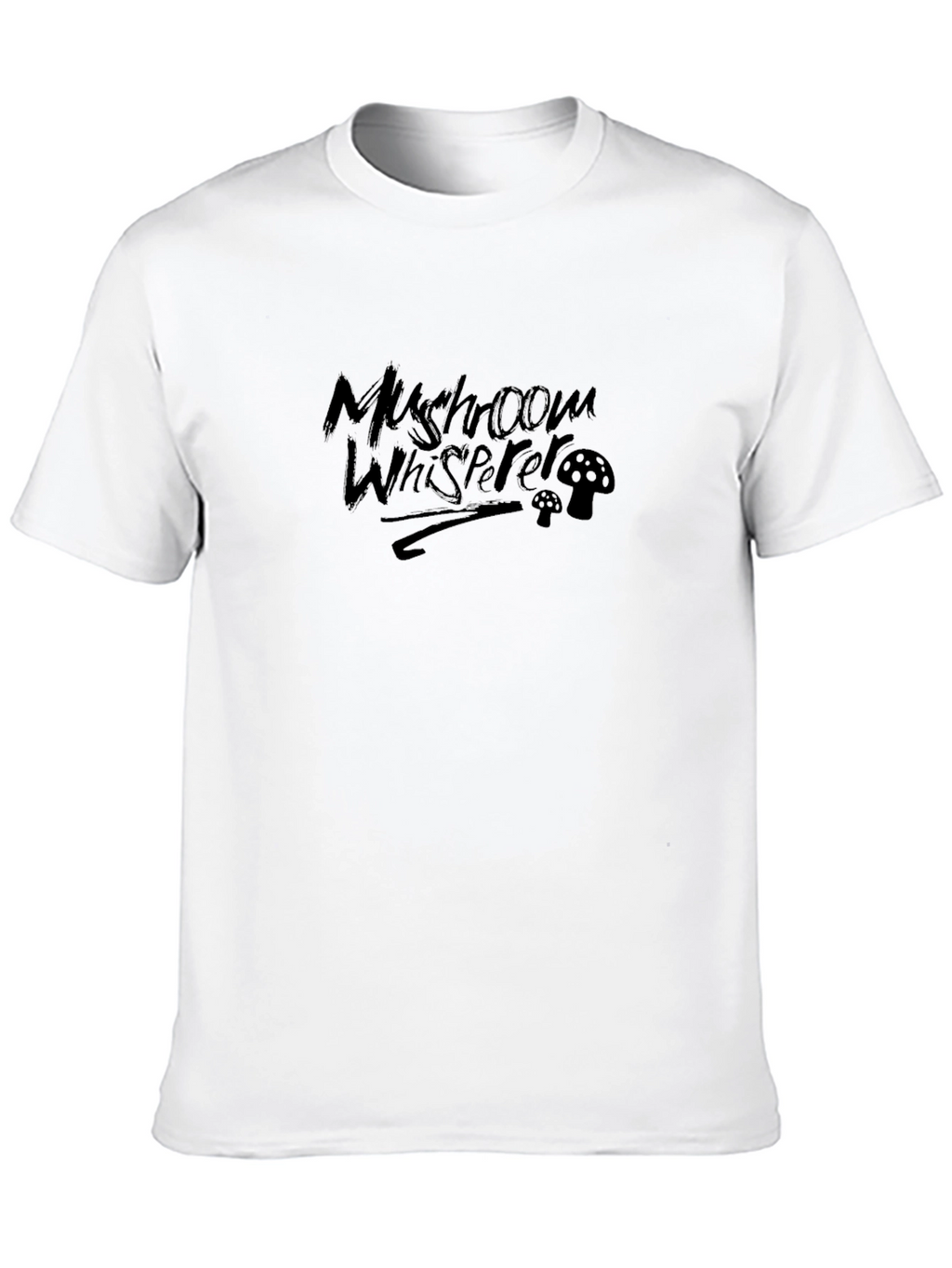 Mushroom Whisperer Graphic Tee - Black