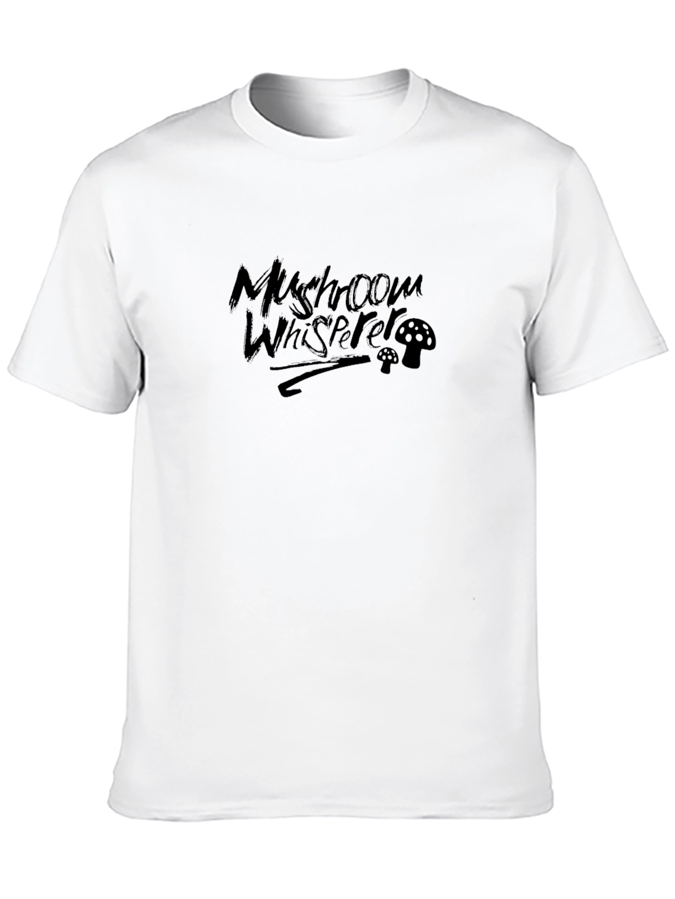 Mushroom Whisperer Graphic Tee - Black