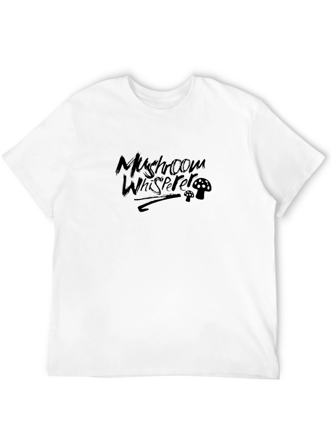 Mushroom Whisperer Graphic Tee - Black