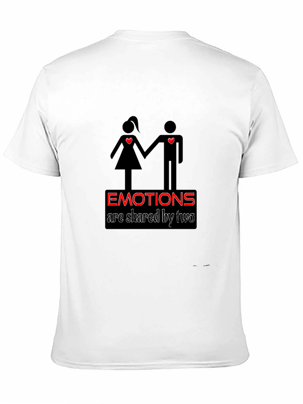 Emotions Shared T-Shirt - Black Graphic Tee