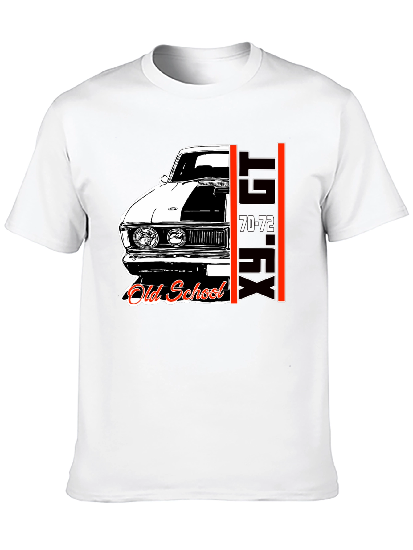 Old School Car Graphic Tee