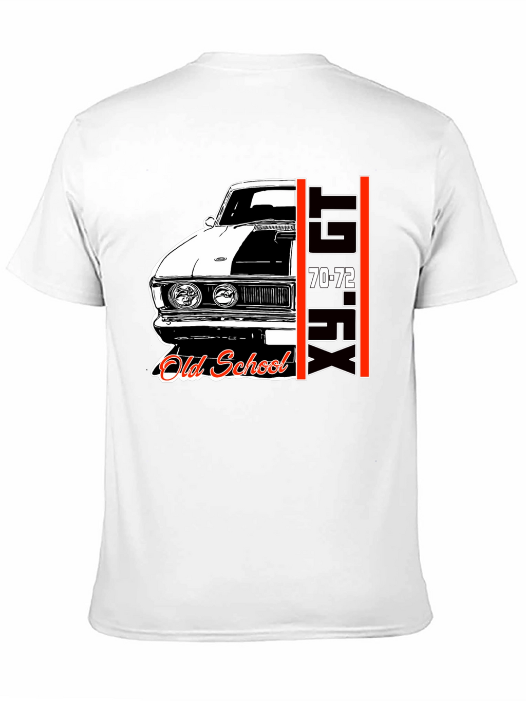 Old School Car Graphic Tee