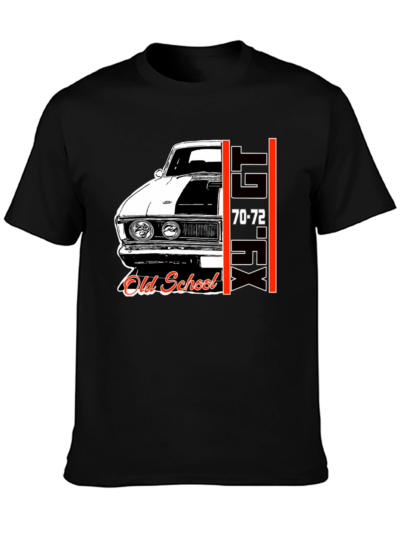 Old School Car Graphic Tee