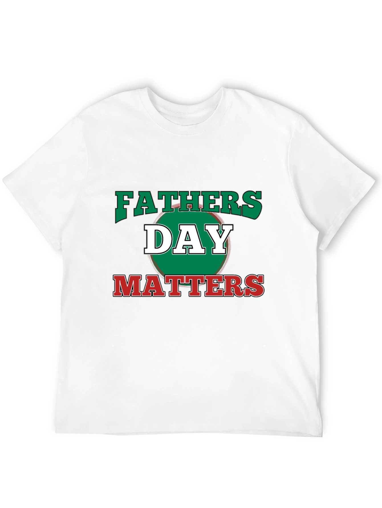 Fathers Day Matters Graphic Tee - Black Casual T-Shirt