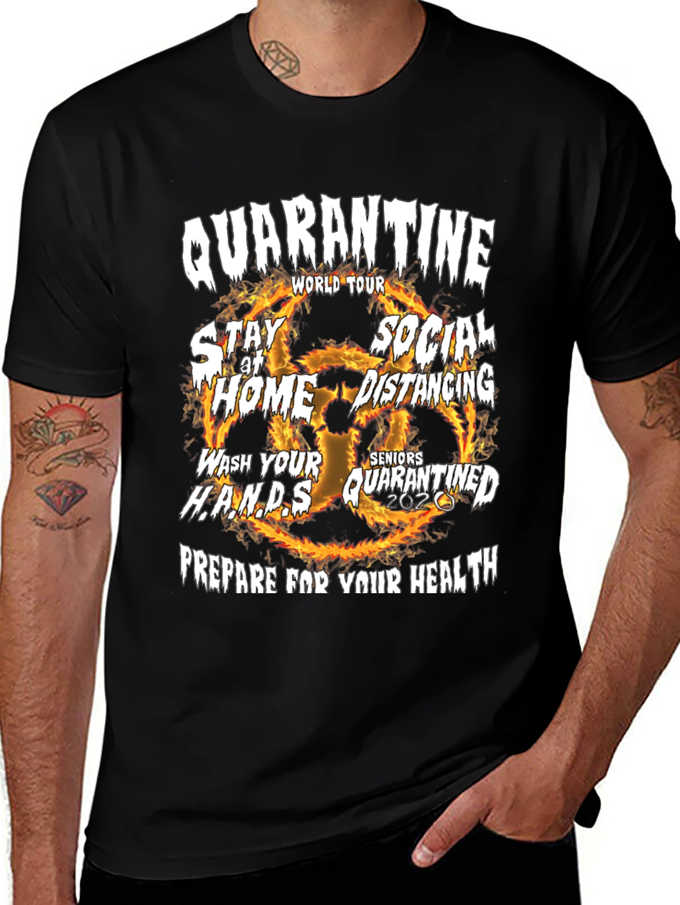 Quarantine World Tour Graphic Tee