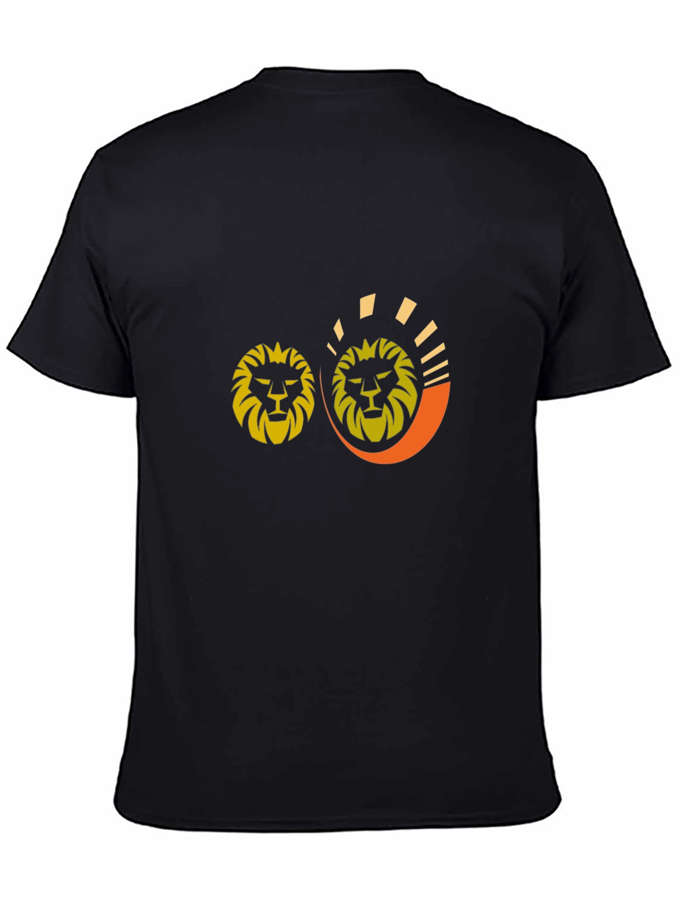 Lion Graphic Tee - Stylish Black T-Shirt