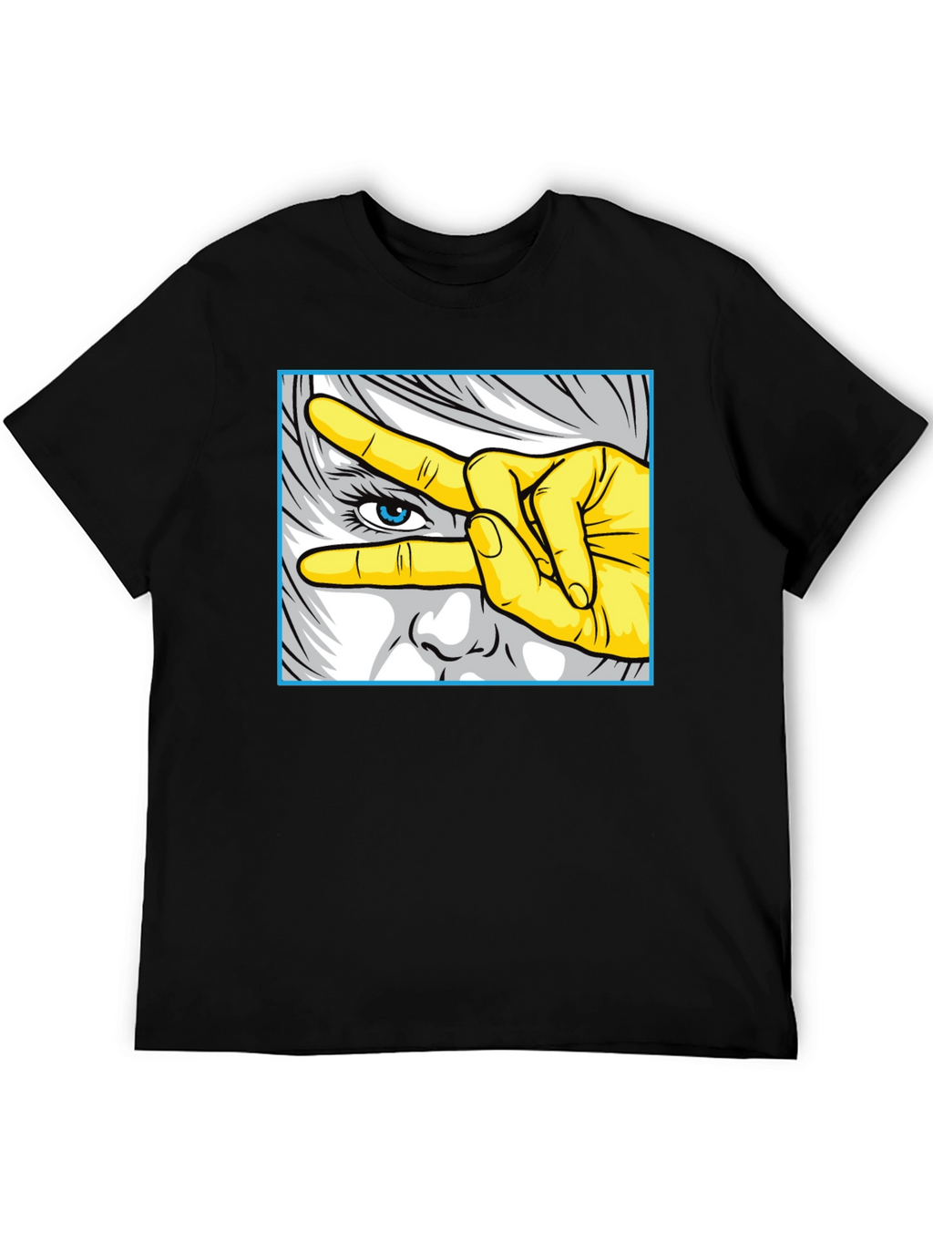 Cool Graphic Tee - Eye See You Design