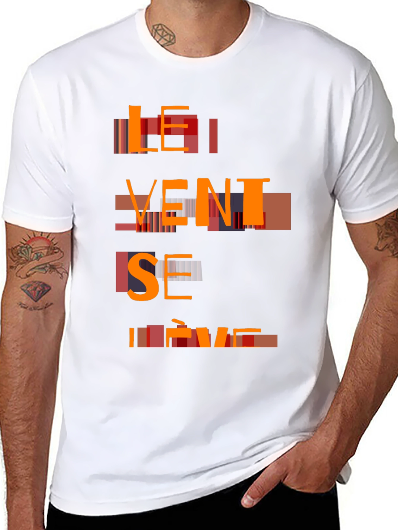 Le Vent Se Lève Stylish Graphic Tee