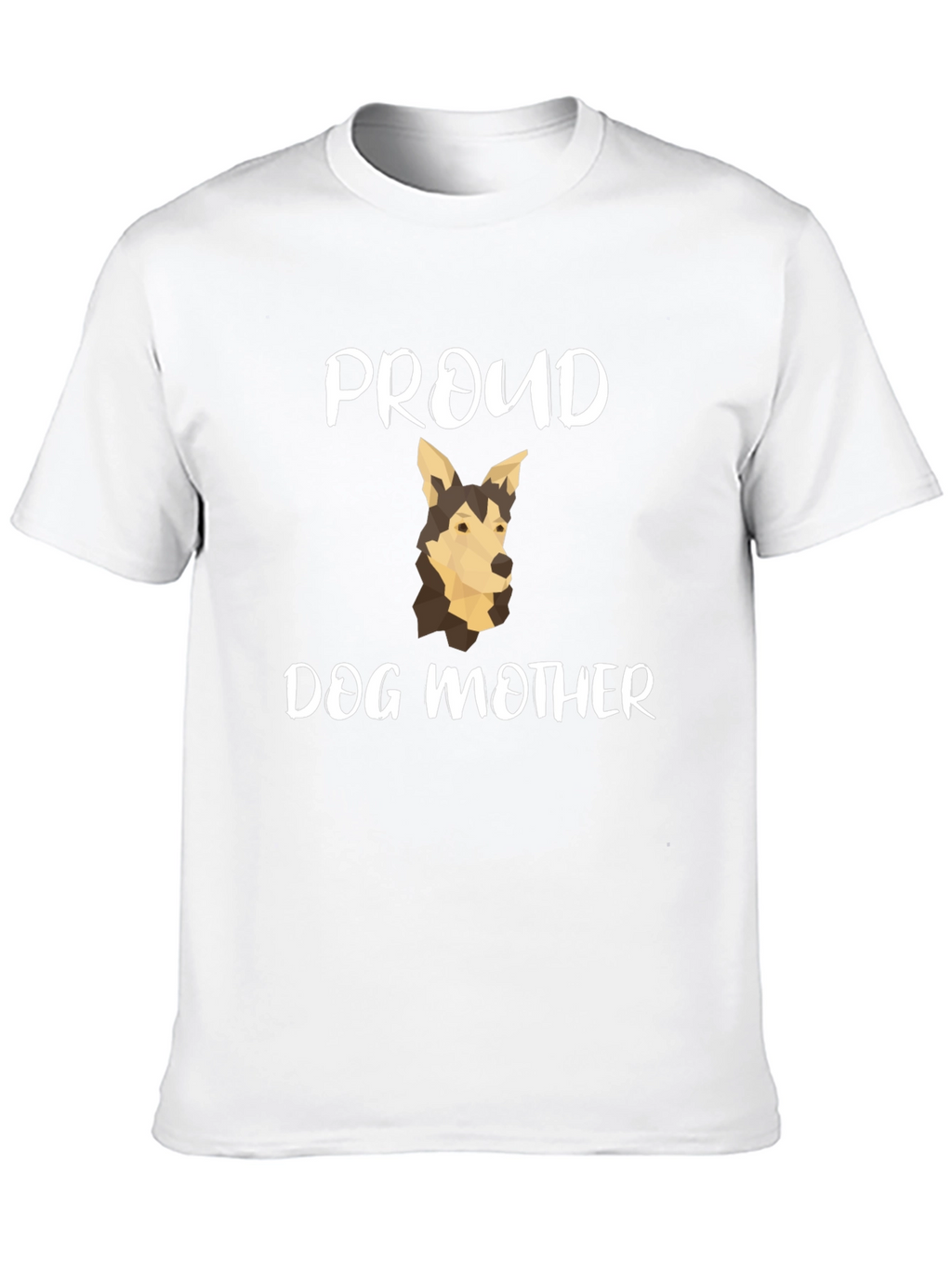 Proud Dog Mother T-Shirt -  Unisex Black Tee