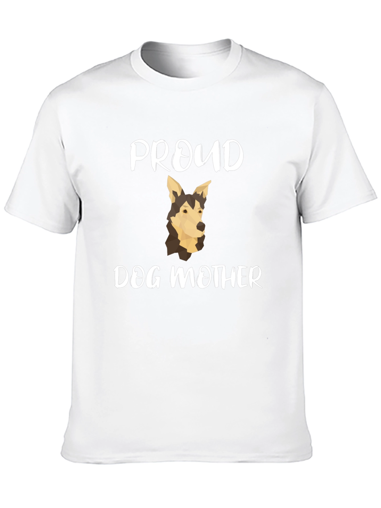 Proud Dog Mother T-Shirt -  Unisex Black Tee