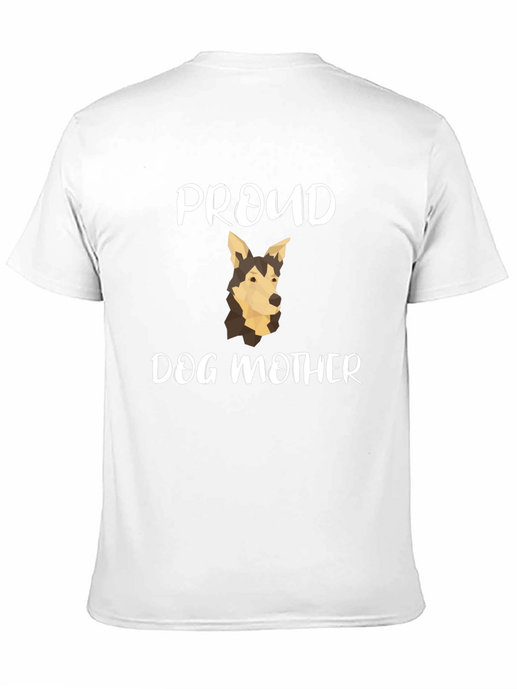 Proud Dog Mother T-Shirt -  Unisex Black Tee