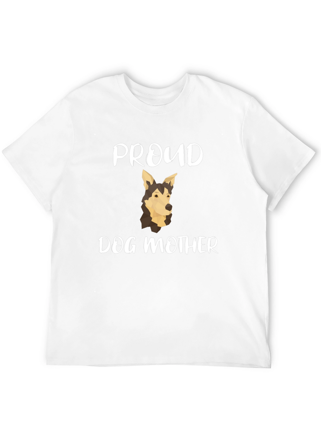 Proud Dog Mother T-Shirt -  Unisex Black Tee