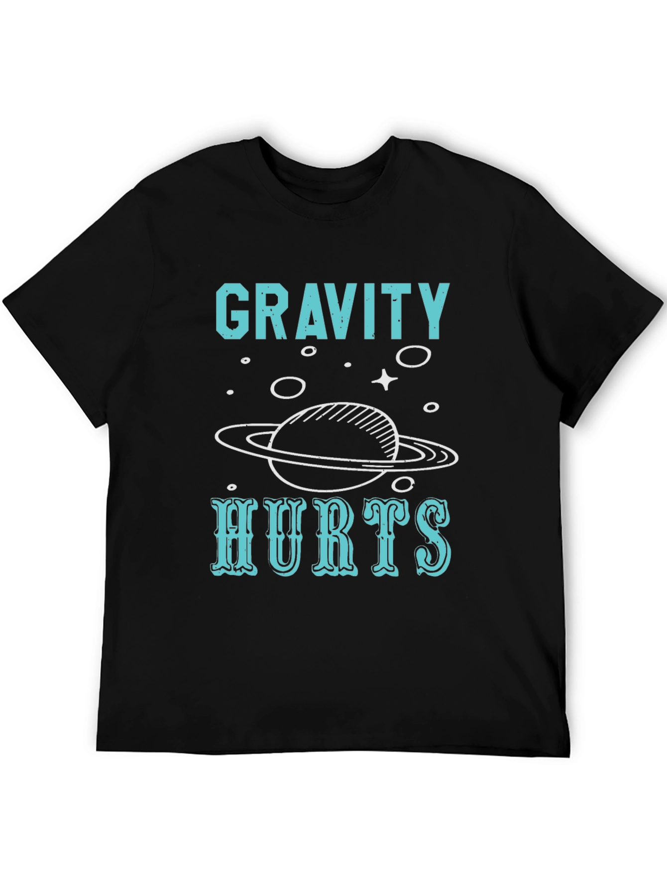 Gravity Hurts T-Shirt - Space Planet Tee