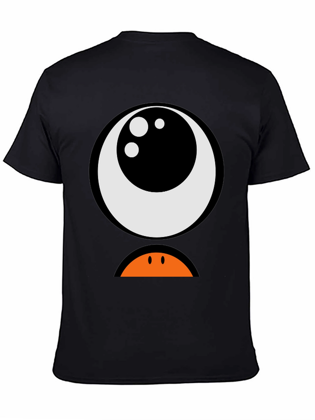 Cartoon Monster Eye Graphic T-Shirt