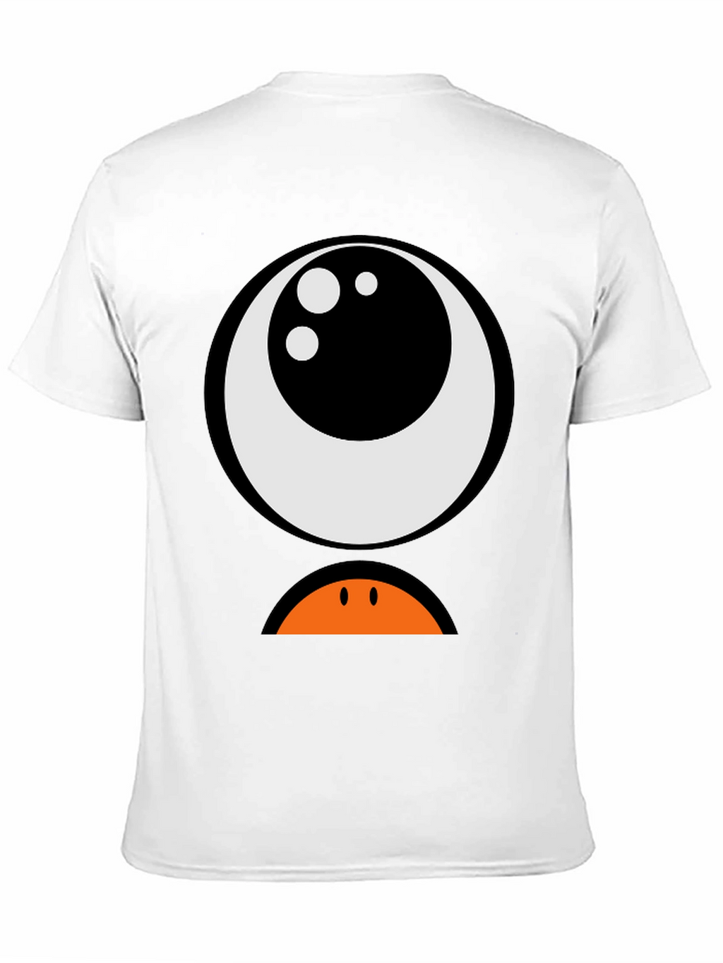 Cartoon Monster Eye Graphic T-Shirt