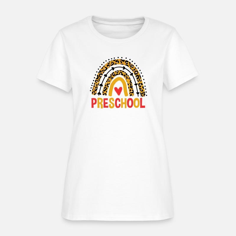 Back To School Leopard Preschool Rainbow