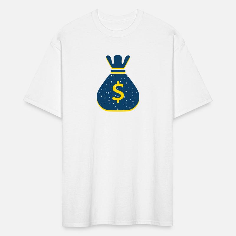 Bag filled with money