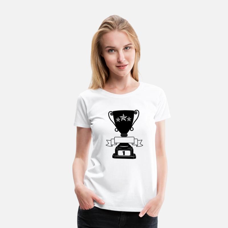 Banner cup three stars and number 1 plaque