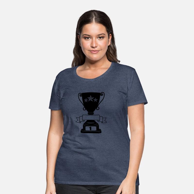 Banner cup three stars and number 1 plaque